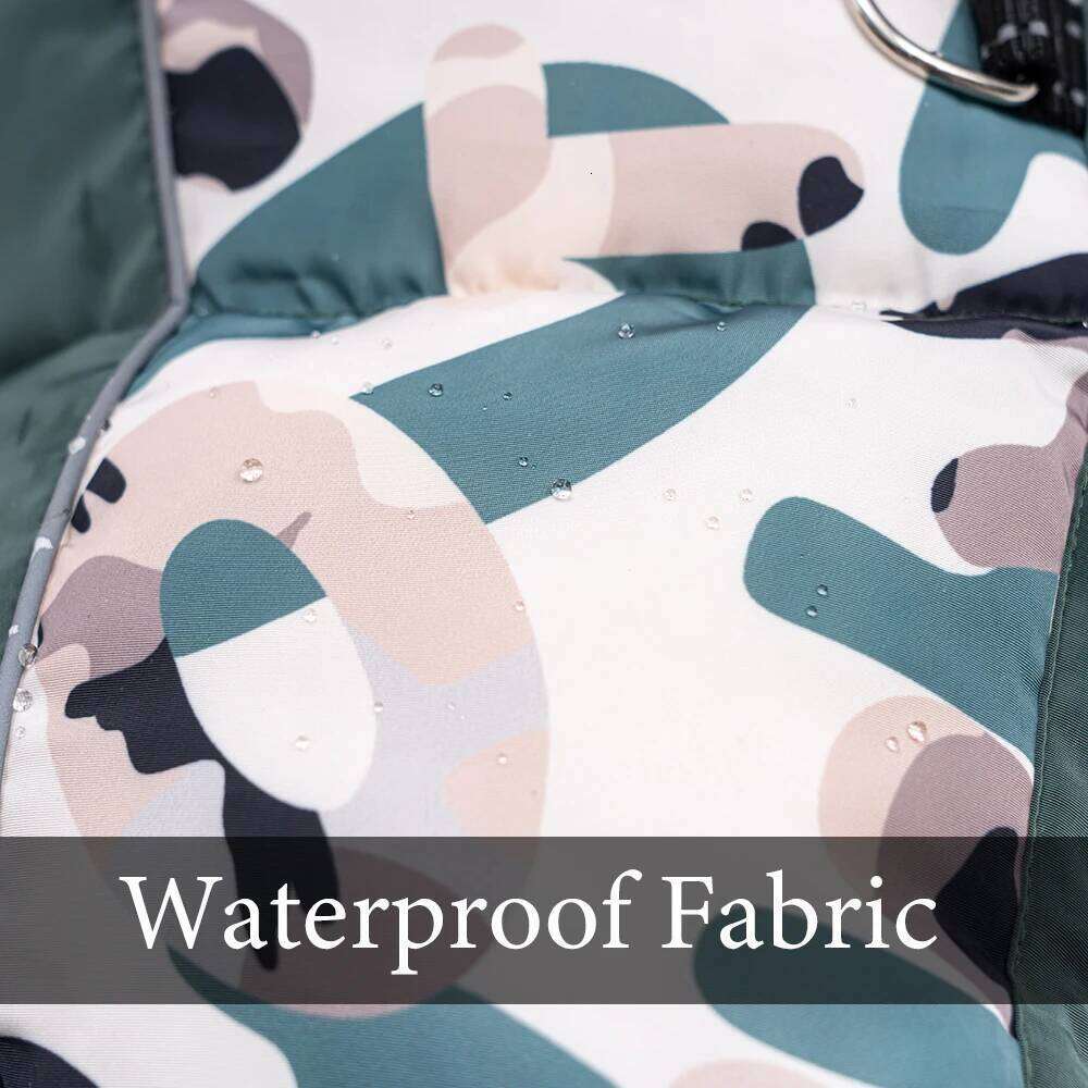 Famous brand Winter Overalls Super Thicken Warm Dog Coat Waterproof Snowsuit Full Covered Belly Pet Clothes Jacekt for Medium Dogs pupakaIK