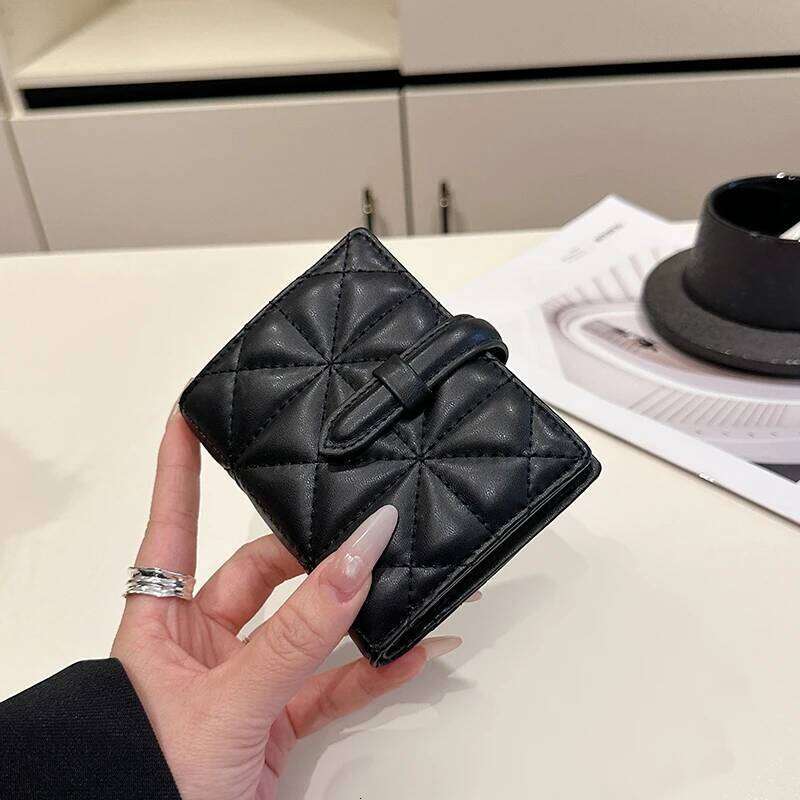 Luxury Design Wallets for Women Multi-Function Holder PU Leather Female Small Card Bag Short Women's Purse Y260206
