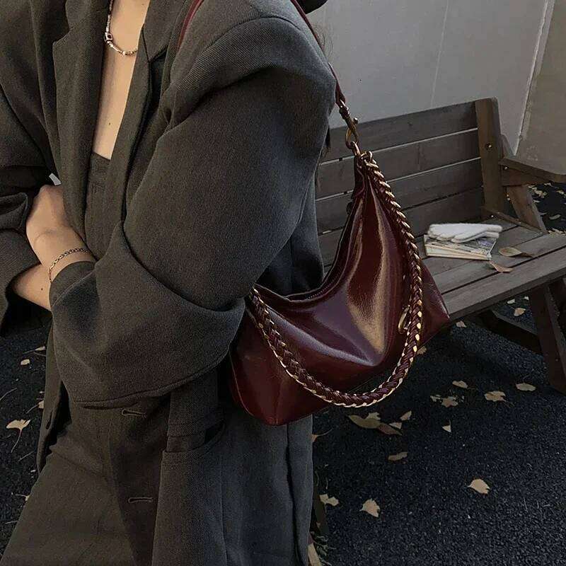 Elegant Women's Leather Classic Shoulder Fashion Tote Bag Luxury Designer Crossbody Handbag For Daily Outing Y260205