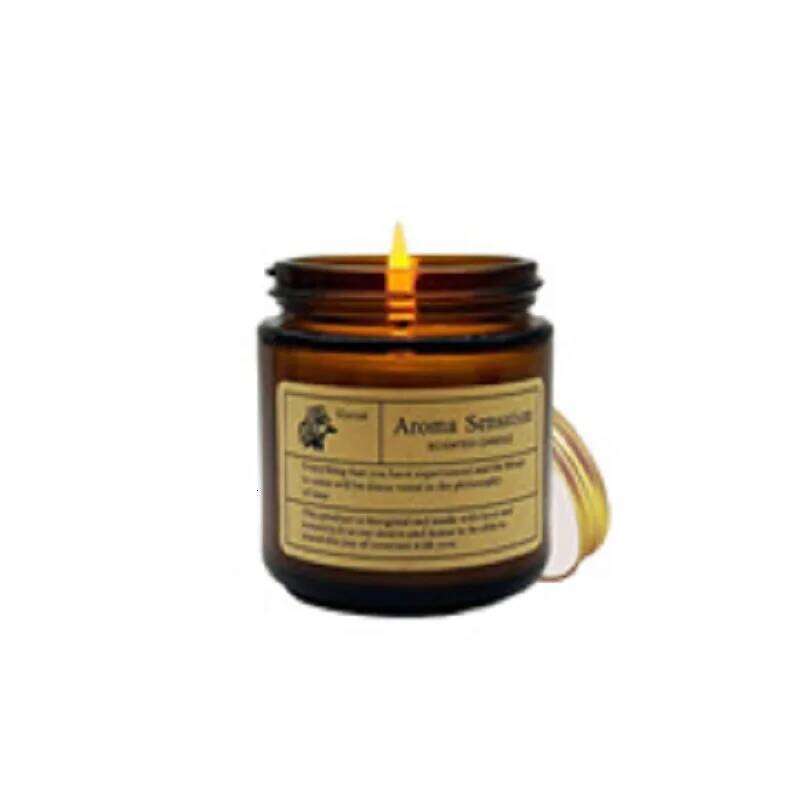 Smokeless soy wax can be lit 30 hours. It is suitable for emergency situations, aromatherapy, and lighting purposes. H260205