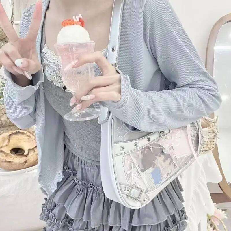 Transparent Itabag Fashion Satchel Handbag Crossbody Shoulder Bag Y260205