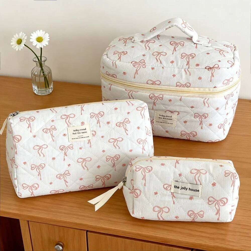 and Cosmetics Makeup Large Capacity Women's Necessair Gifts for Women Organizer Bag Travel Cosmetic Pouch Y260206