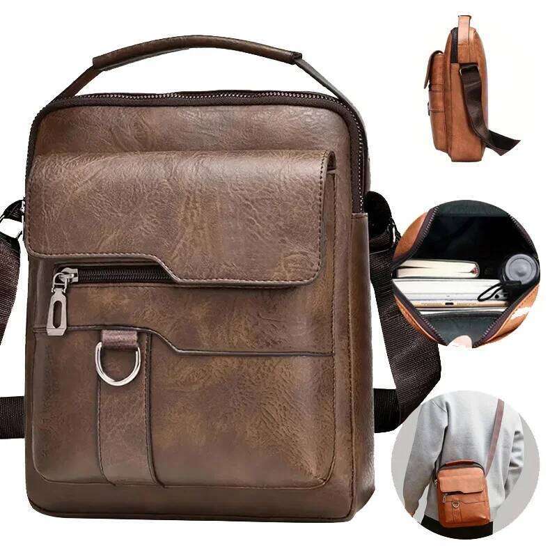 Men's and Women's single-shoulder business tote crossbody bag casual fashionable backpack XJ260129