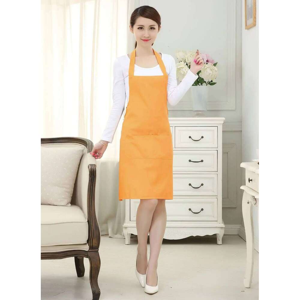 Waterproof Oil For Chef Women Men Apron With Pocket Sleeveless Aprons Kitchen accessories S260205