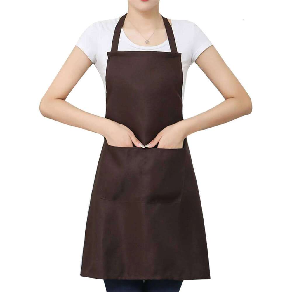 Waterproof Oil Cooking Chef Aprons Women Men Kitchen Bib Apron Idea for Dishwashing Cleaning Painting WWO66 S260205 bff