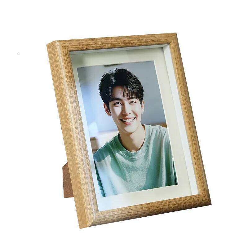 Wooden Hollow Photo 7 8 Inch, 10 Inch Rectangular Display Elegant Desktop Picture Frame Home Decor S260205