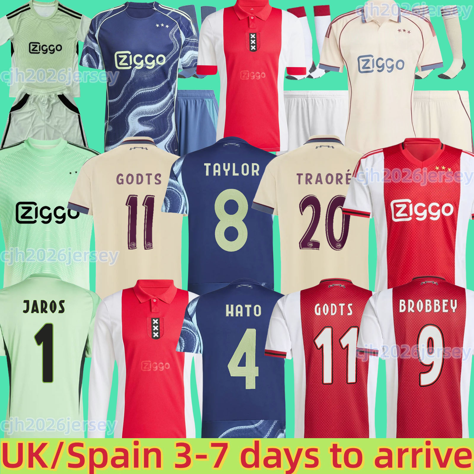 AFC 2025 kit Amsterdam Soccer Jerseys 20 21 25 26 ajaax Retro Kits maillot Ajaox football shirts 2025 2026 Kids aajax bob marley St one Isl and uniforms