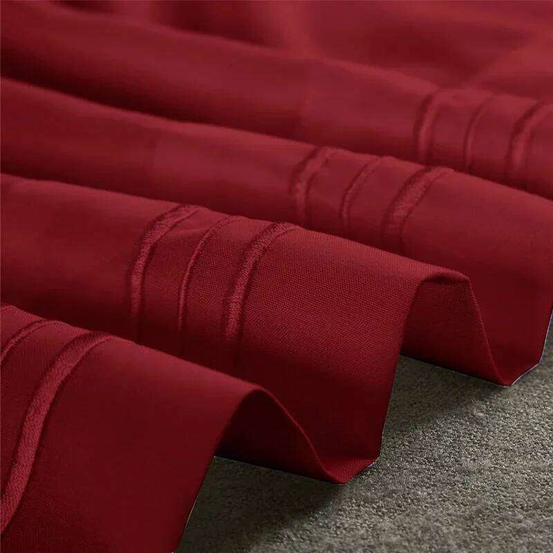 Embroidery Brushed 3/4 Pieces Bed Flat Fitted Sheet Pillowcase Bedding Set for Twin Full Queen King Pillow Sham Soft XJ260206