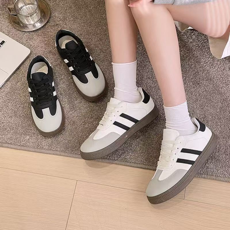 Vintage Thick-Soled Forrest Gump for Women 2025 New Versatile German Training Soft-Soled Casual Sneakers Hot-Selling Fashion Women's Shoes