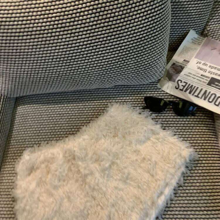 Women's Autumn Winter Tassel Shorts Lady Fluffy High Waist Solid Color Short Pants XJ260206