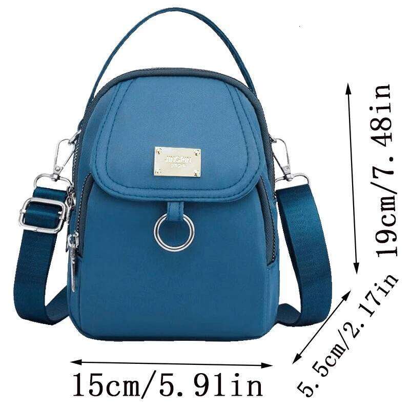 Neutral style backpack men women, suitable for travel and photography, multi-layered pocket, cross-body bag XJ260129