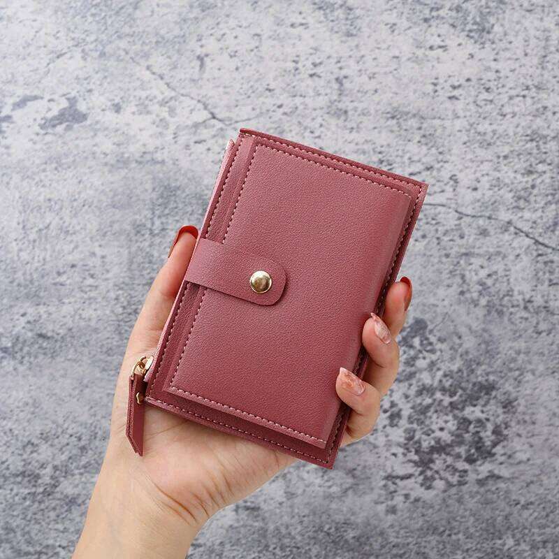 Wallet ins students 2024 new wallet female ultra-thin card one small change clutch bag Y260206