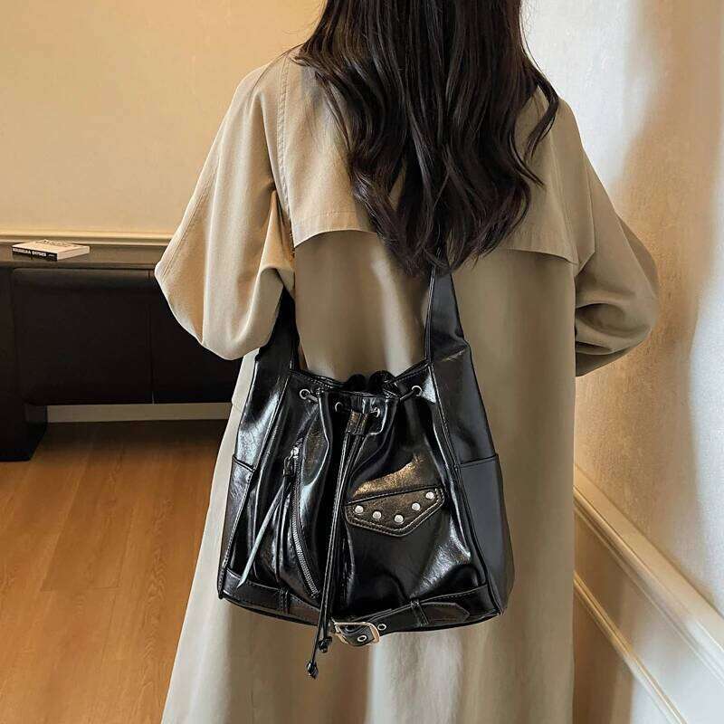 Womens Luxury Leather Classic Fashion Crossbody Designer Shoulder Stylish Tote Bag Elegant Handbag For Daily Modern Dressing Y260205