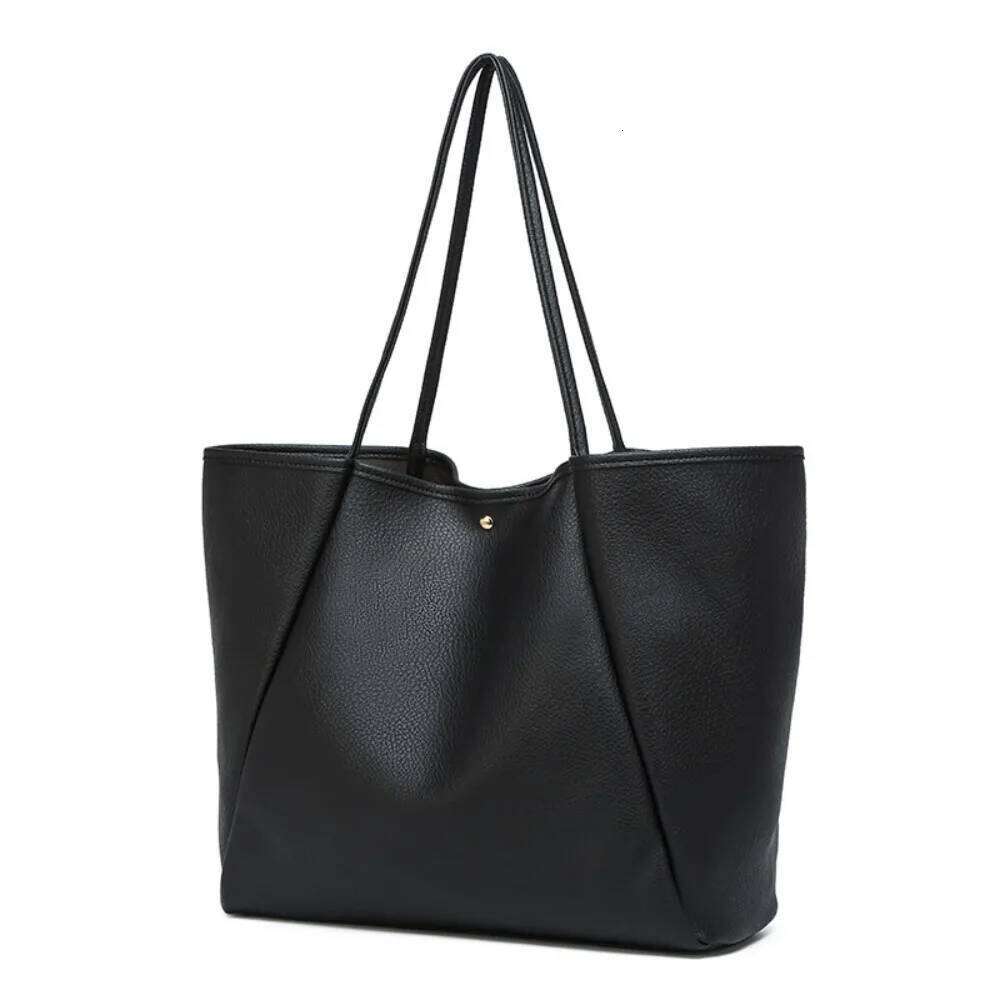 The Large Ladies' Tote Plant Leather Casual Handbag Is A Perfect Single-shoulder Bag for Weekend Shopping and Travel Y260205