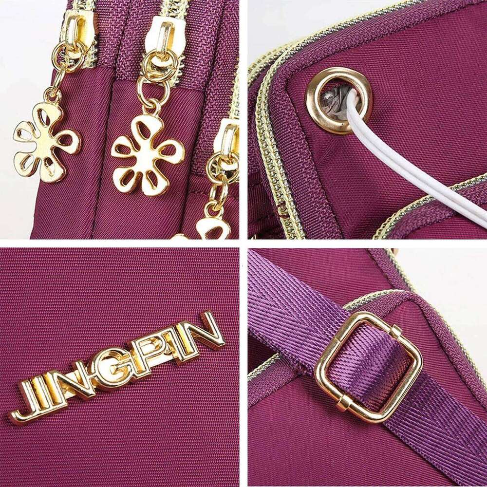 Women's Mini Crossbody Phone Bag 2024 New Fashion Mommy Coin Pouch with Neck Hanging Strap for Running XJ260129