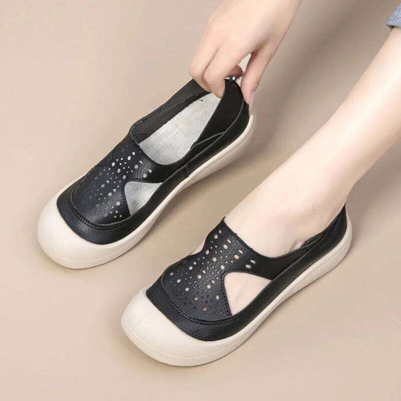 Spring new women's casual and comfortable multifunctional soft soled breathable flat shoes special price shoe bag shipping fee