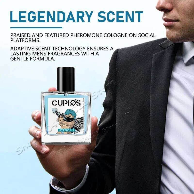 10ML/50ML Cupids Original Hypnosis Infused Cologne Pheromone Perfume For Men Fragrance Attract Women H260206