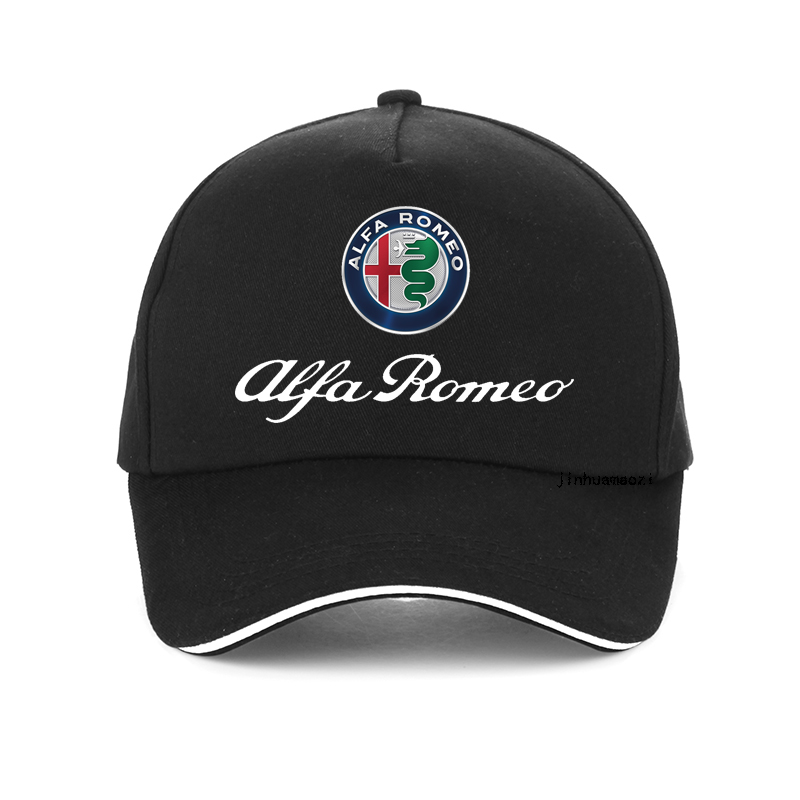 Alfa Romeo For Alfa Romeo Duck Tongue Cap 3D Hat Motorcycle Racing Baseball Cap Hat Adjustable Casual Trucket Hats