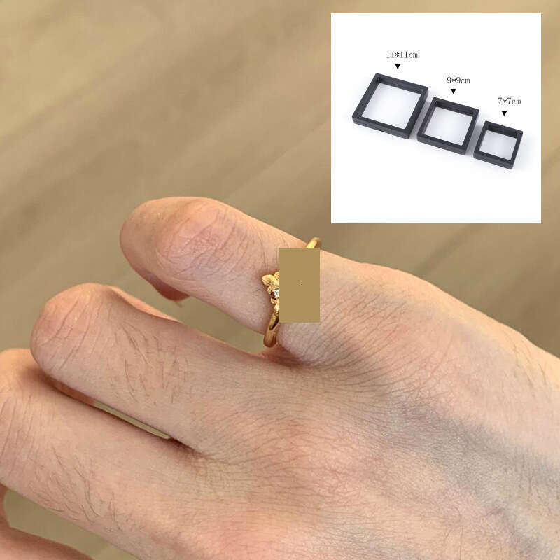 Xiaohongshu Hot-Selling Seal Iris Flower Ruby for Women Ancient Court Style Brushed Ring One Piece Dropshipping