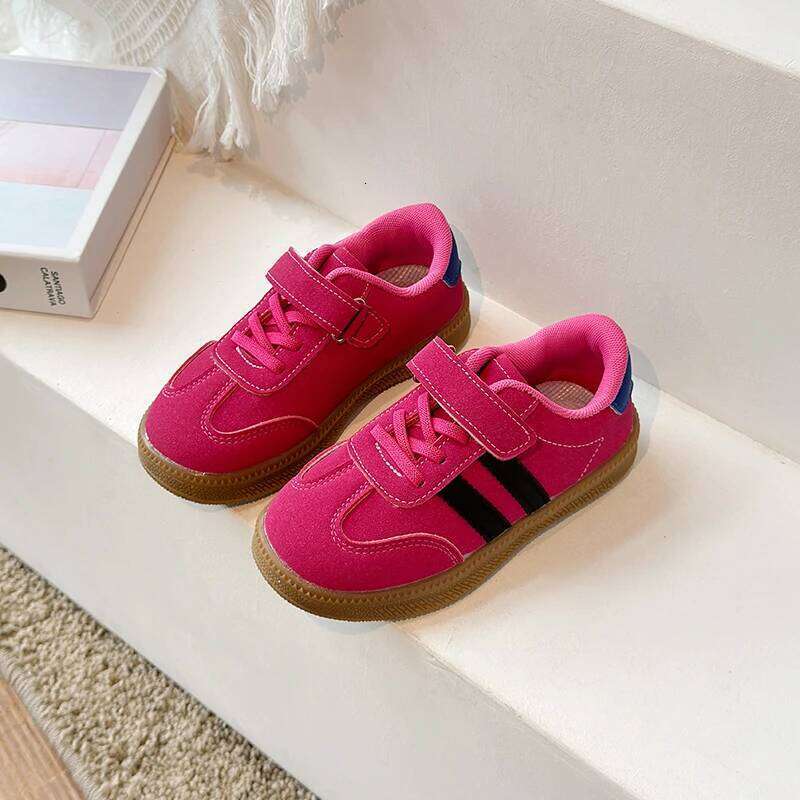 PU Leather Sneakers Children Waterproof Trend Fashion Children's Tennis Anti-slippery Sport Shoes For Kids 26Y0206