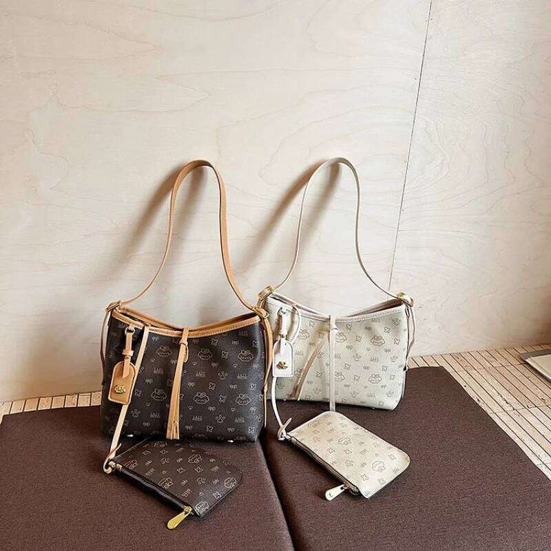 Ladies Tote Bag Made Of Premium Leather Featuring High-End Paris Elegant Vintage Commuter Look Y260205