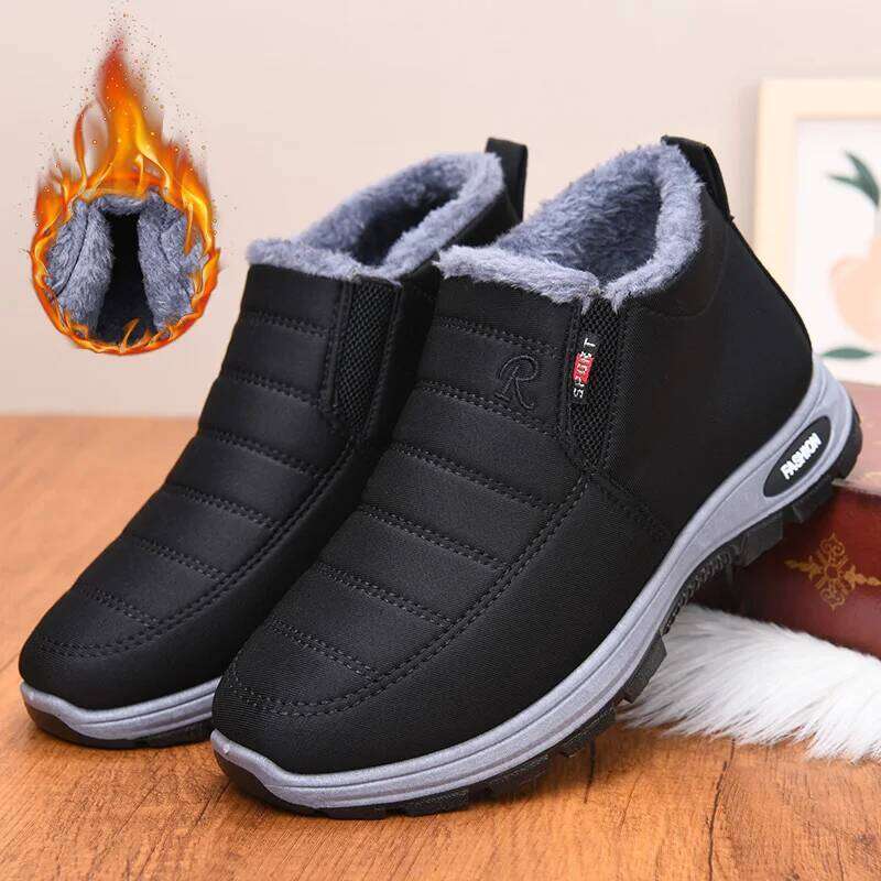 Winter women's shoes, outdoor warm and casual cotton boots with thick velvet, special price shoe bag shipping fee