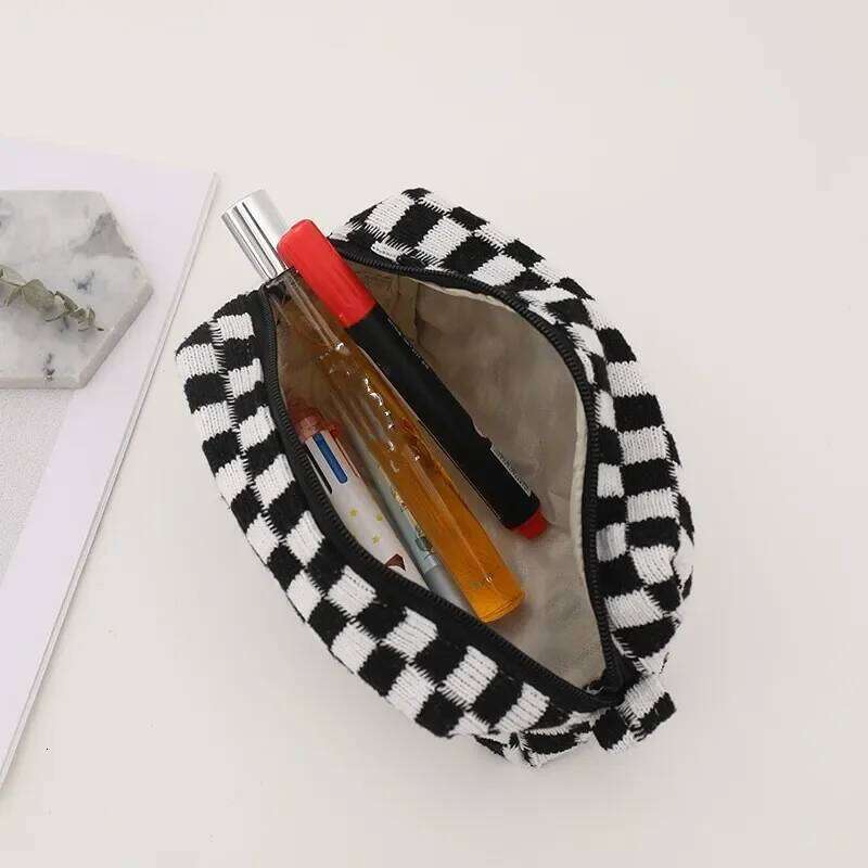Cosmetic Portable Travel Makeup Case Cute Pencil Pouch Women Toiletry Bag for Girls Traveling Y260206