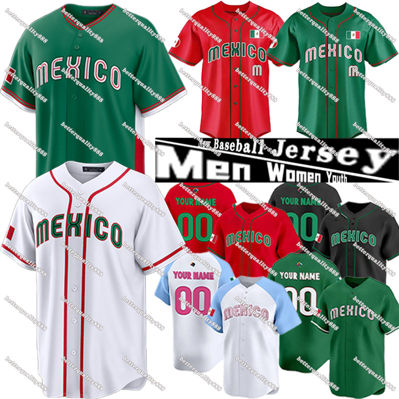 team Mexico Baseball jersey 2026 WBC Jersey World Baseball Classic jersey Randy Arozarena Jarren Duran Luis Urias Taijuan Walker Alejandro Kirk Patrick Sandoval