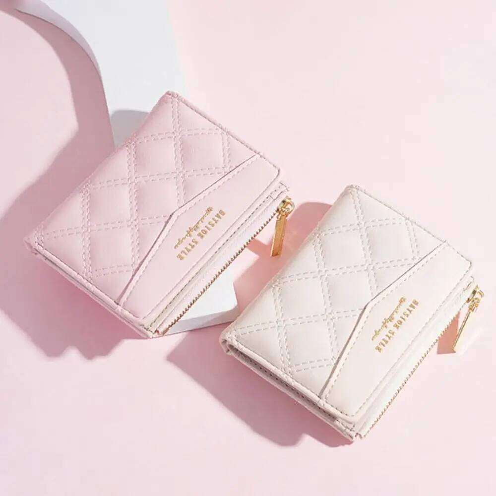 New Embroidered Wallet for Women Ladies Coin Purses PU Leather Zipper Credit Card Holder Clutch Money Bag Pocket Y260206