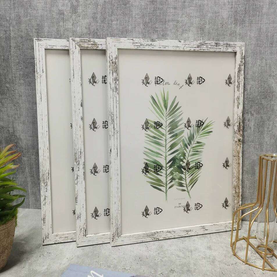 3Pcs Wooden Frames For Picture Wall 10X15 15X20 20X25 A4 Pictures Frame Stand Desktop Photo Decor Commemorative Gift S260205