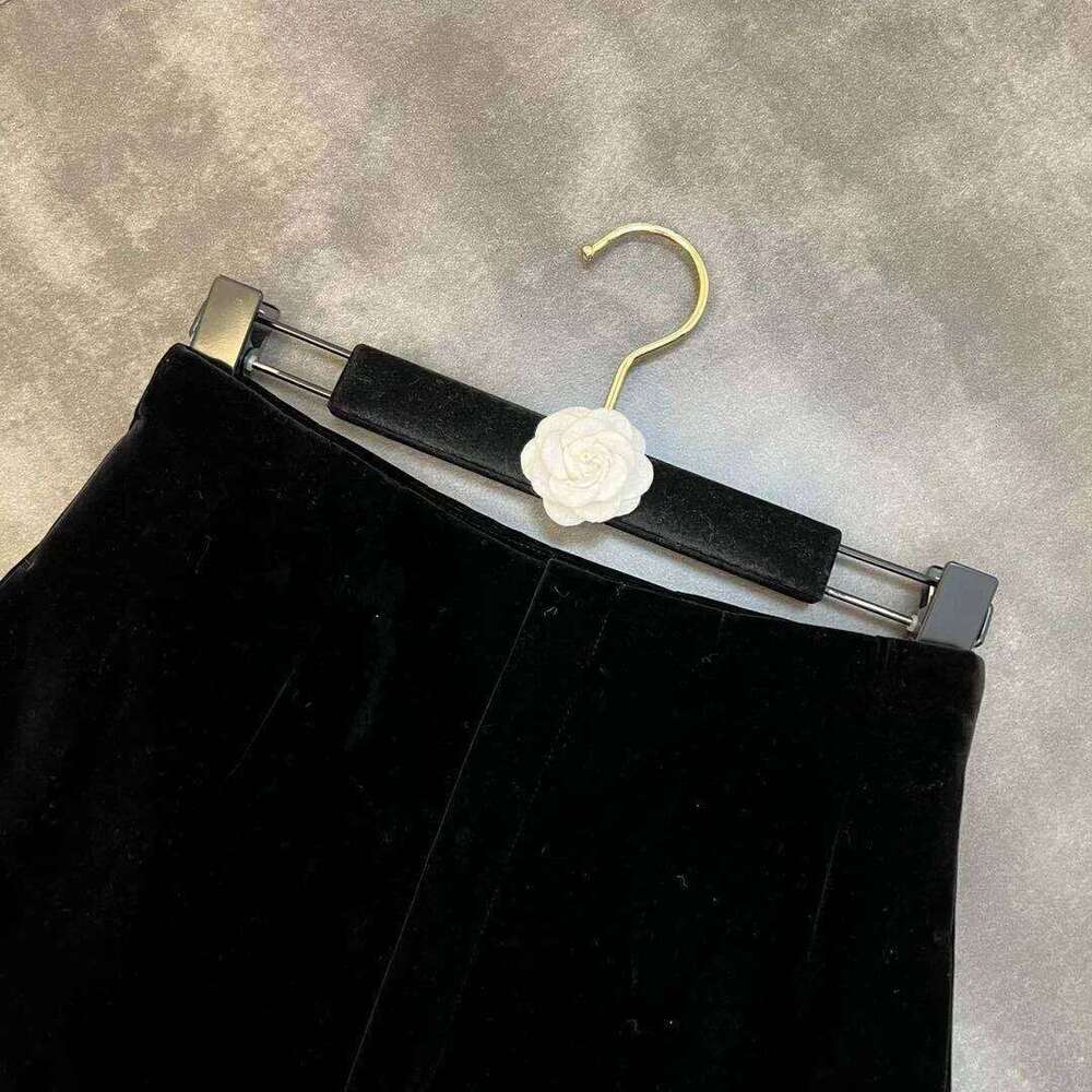 Black velvet for outerwear high a with summer pants women's shorts XJ260206