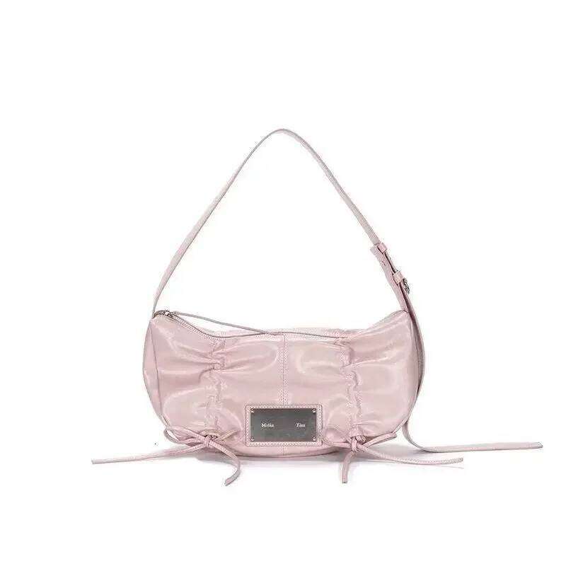 Wild Knot oulder Dstring Crossbody Bag for Women Daily Use Polyester Material Summer 2024 Sle Y260205
