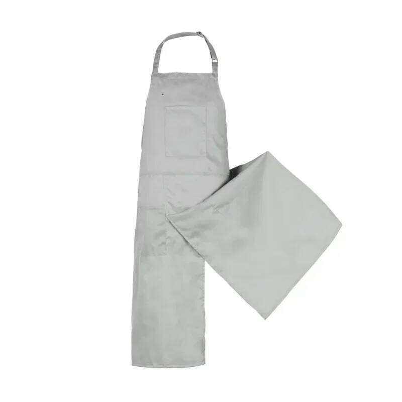 Pottery Ceramic Sculpture Mud-retaining Overalls Oil-proof Anti-fouling Adult Canvas Painting Waterproof Apron S260205