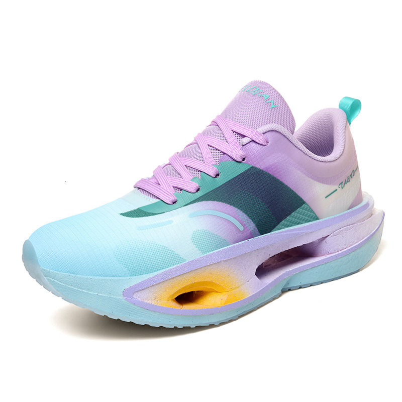 Feidian 5 Real Explosive Carbon Plate Couple Model Marathon Slow Running Functional Sports Men Thin Mesh Walking Shoes Women