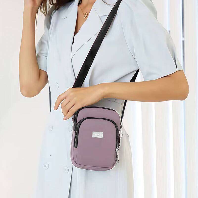 Multi-Color Mini Crossbody Bag, Versatile Casual, Multi-Compartment, Daily Outings, Fashionable & Practical XJ260129