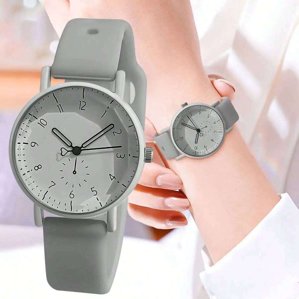 Fashion Casual Silicone Quartz Watches for Women Z260206