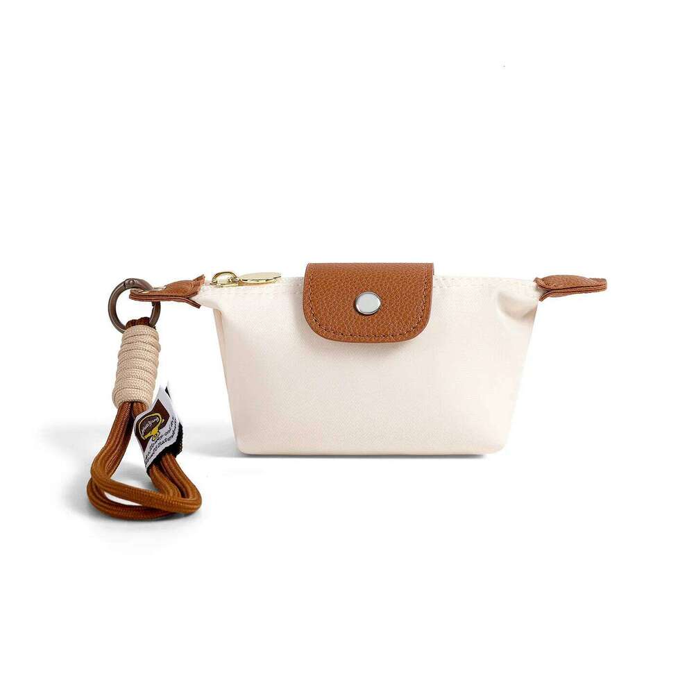 Portable Large Capacity Coin Purse Wrist Strap Keychain Travel Wallet Women Zipper Mini Cosmetic Girls Bank Card Key Bag Y260206