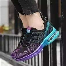 Women's Explosive Street Trendy with Unique Grid Design Breathable and Comfortable Outdoor Walking Training Shoes