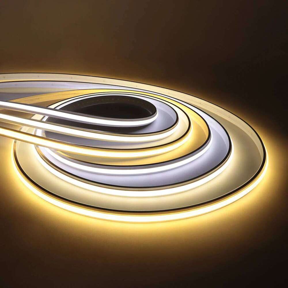 Luminous Even ,No Dark Area COB Neon LED Strip Light 24V Flexible High Density 280LEDs/m RA90 3000K 4000K 6000K Linear Dimmable Z260206