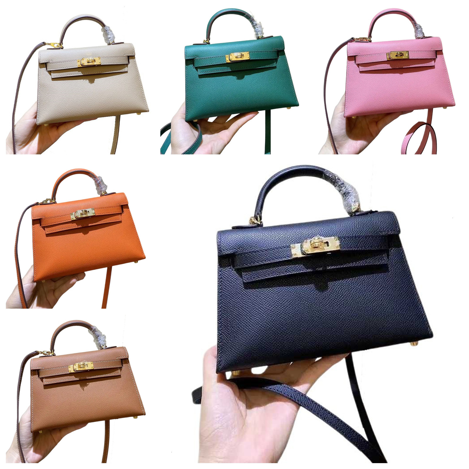 Designer Mini Bag Shoulder Bag Handbag Luxury Women Crossbody Bag Genuine Leather Large Tote Bag With Lock And Key Top Quality Cowhide 19cm 25cm 28cm Purse Red Bag