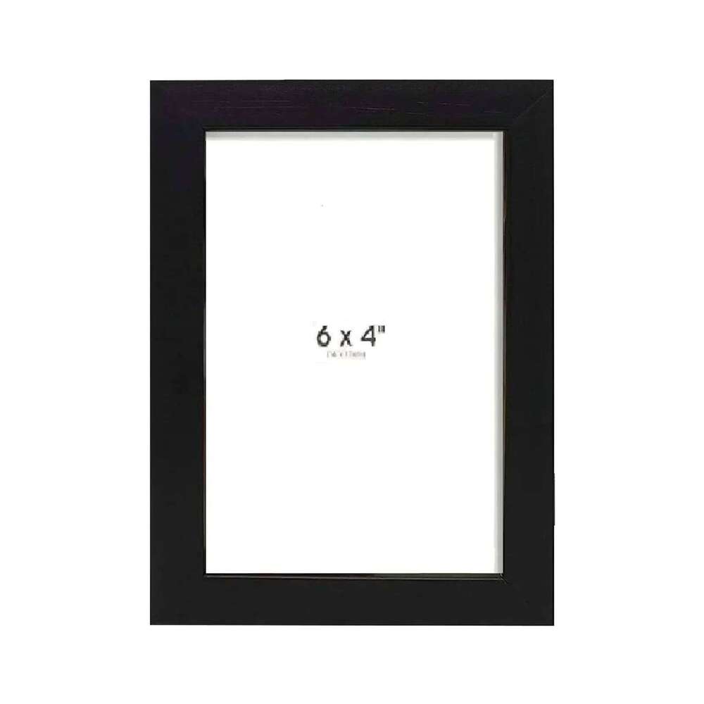 Photo Frames Black 4x6 Inches For Wall Hanging Tabletop Picture Poster Frame Holde Home Decor S260205
