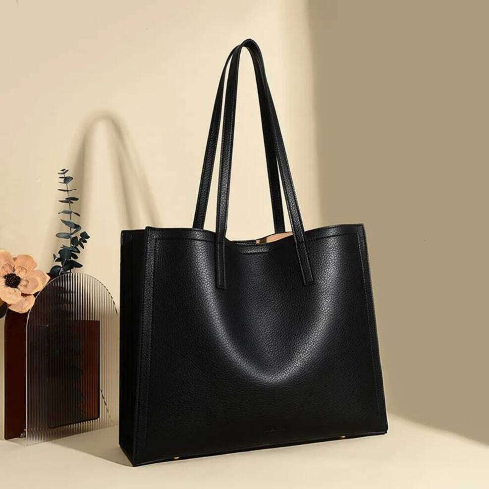 OLOEY Fashion Simple Women's Shoulder New Solid Color Luxury Brand Handbag Retro Large Capacity Pu Leather Handbag