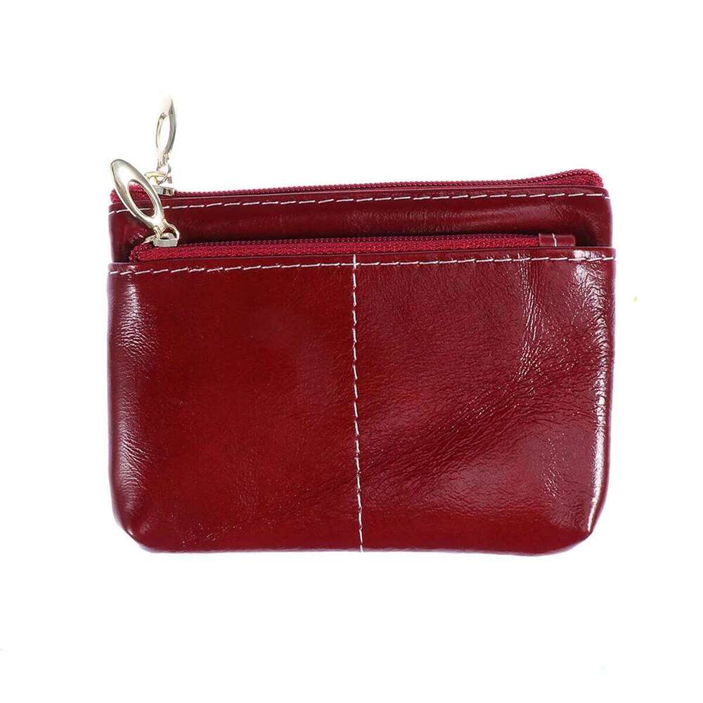 Brown Vintage Women Zipper Wallet Large Capacity Coin Purse Multifunctional Casual Use Female Credit Card Holder Change Y260206