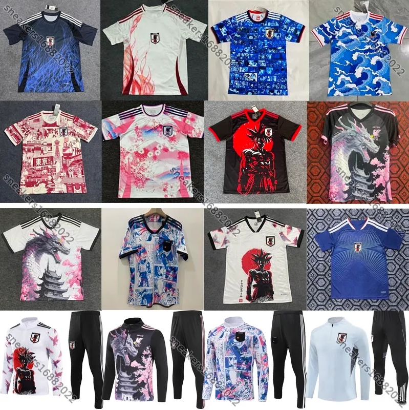 JApan classic Cartoon soccer jerseys Tracksuit MINAMINO TOMIYASU TSUBASA Mitoma maillot japon futbol camiseta KYOGO Ito SHIBASAKI KUBO KAMADA GOKU football Shirt