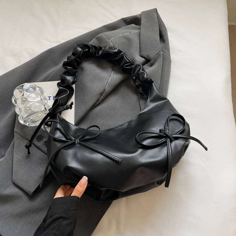 Bow Cloud Crossbody Women Shoulder Cute Armpit Bag Purse and Handbags Mother Kids Bags for Girl Y260205