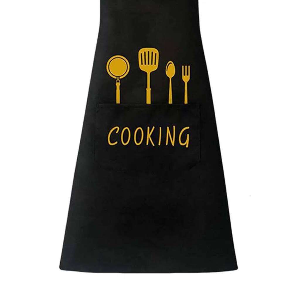 Cooking Home 1Pcs Pvc Girdle New Waterproof And Oilproof Kitchen Aprons For Woman Men Chef Work Apron S260205