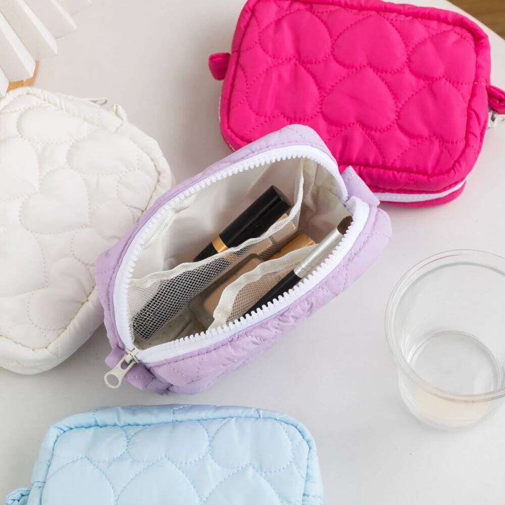 New Flower Pattern Women Makeup Toiletries Organizer Zipper Travel Wash Pouch Cosmetic Bag Female Make Up Bags Y260206