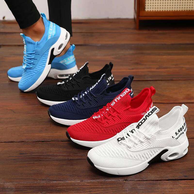 2025 Lightweight Women Breathable Cushioned Sole Sports Gym Outdoor Training Sneakers Quick Dry Fashion Comfort Shoes Men