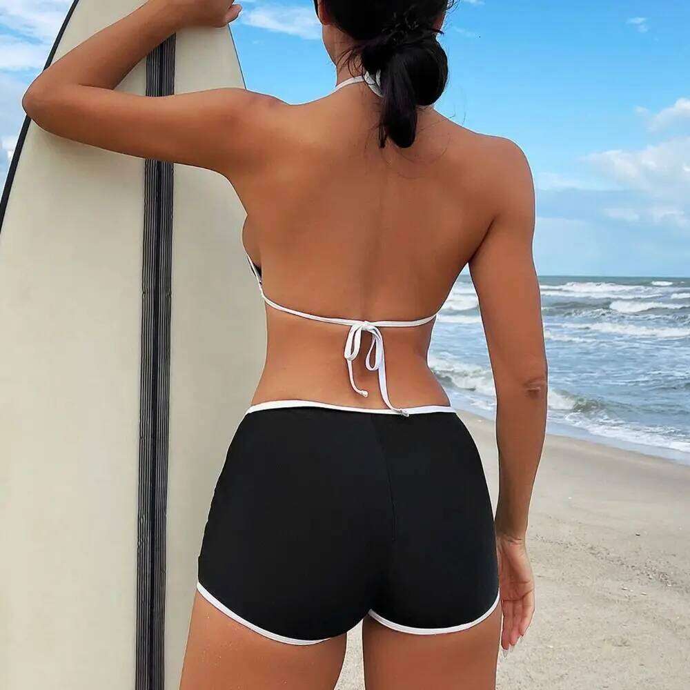 New Women's Bikini Fashion Design Trendy Style Two-Piece Set Sexy Swimwear Beach Wear Z260206