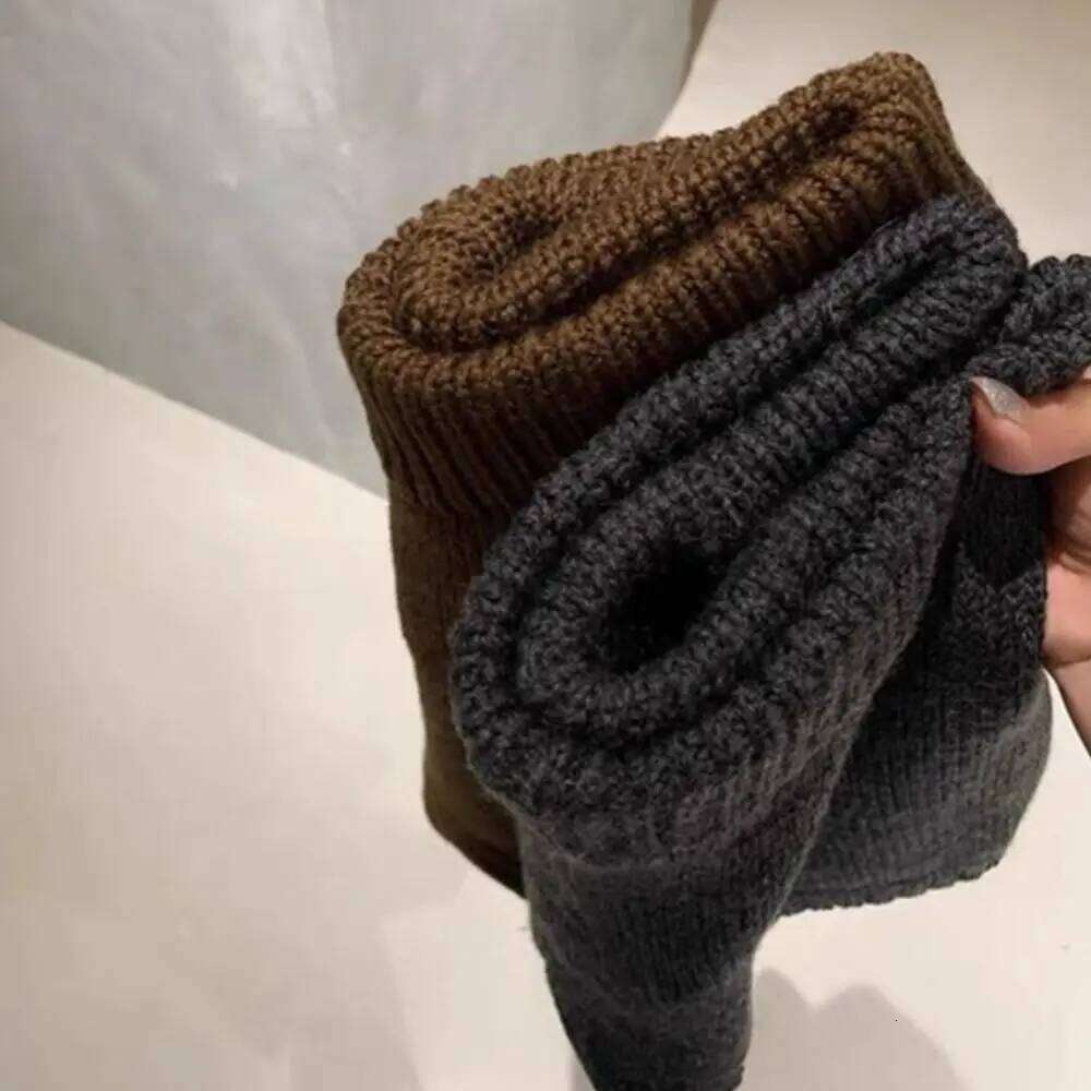 New Loose Knitted A-Line Bodycon Fit Slimming Pants Soft High Waist Shorts Female Fashion XJ260206